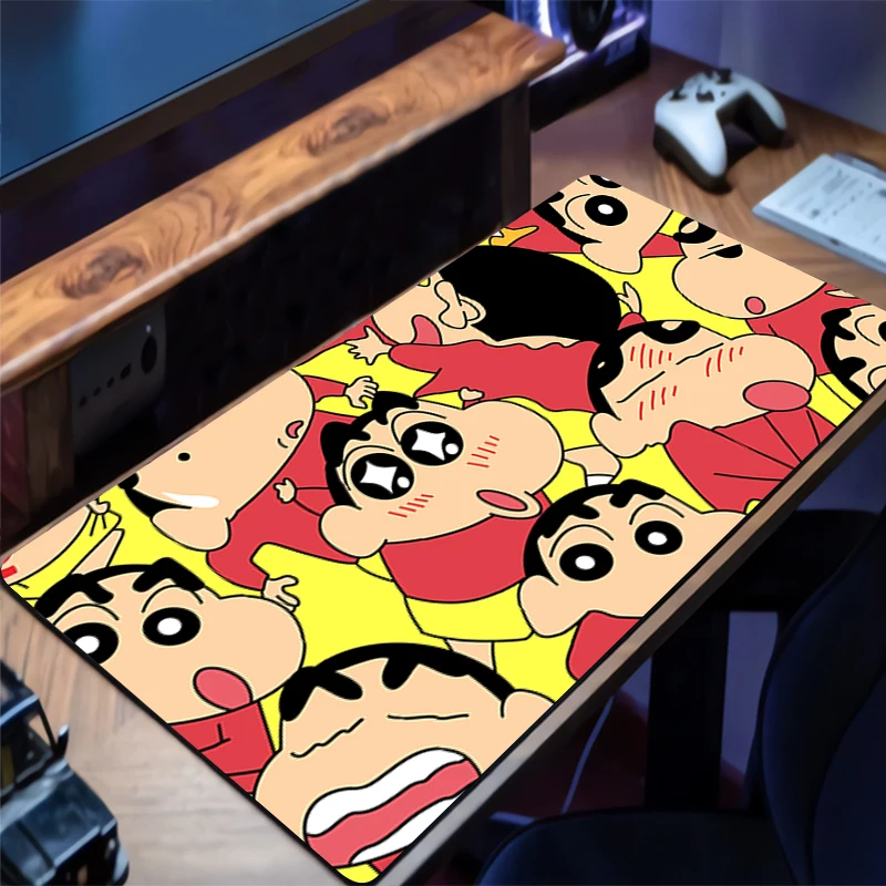 Anime C-crayon Shin-chan Mouse Pad Gamer Tastiera Pad Scrivania Mouse Zerbino Tappeto di Gomma Tapis Souris Gaming Notbook PC Mousepad