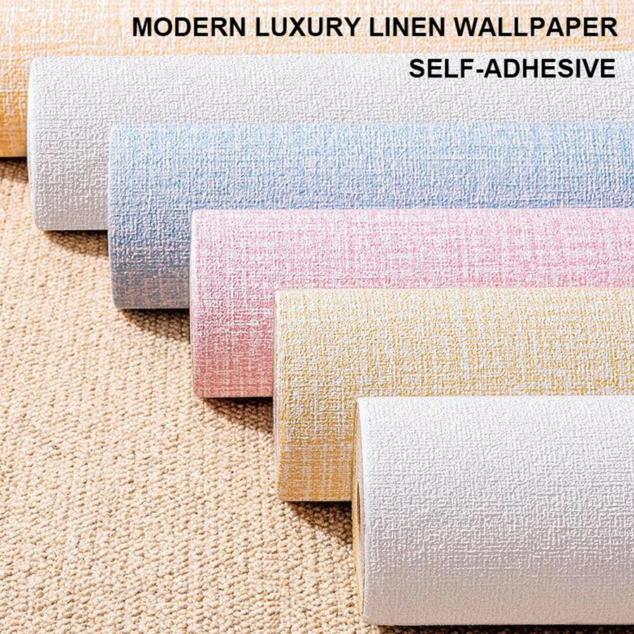 Cement Wall Special 3d Wallpaper Self-Adhesive Waterproof Moisture-Proof Background Renovation Film Sofa Bedroom Room Decoration