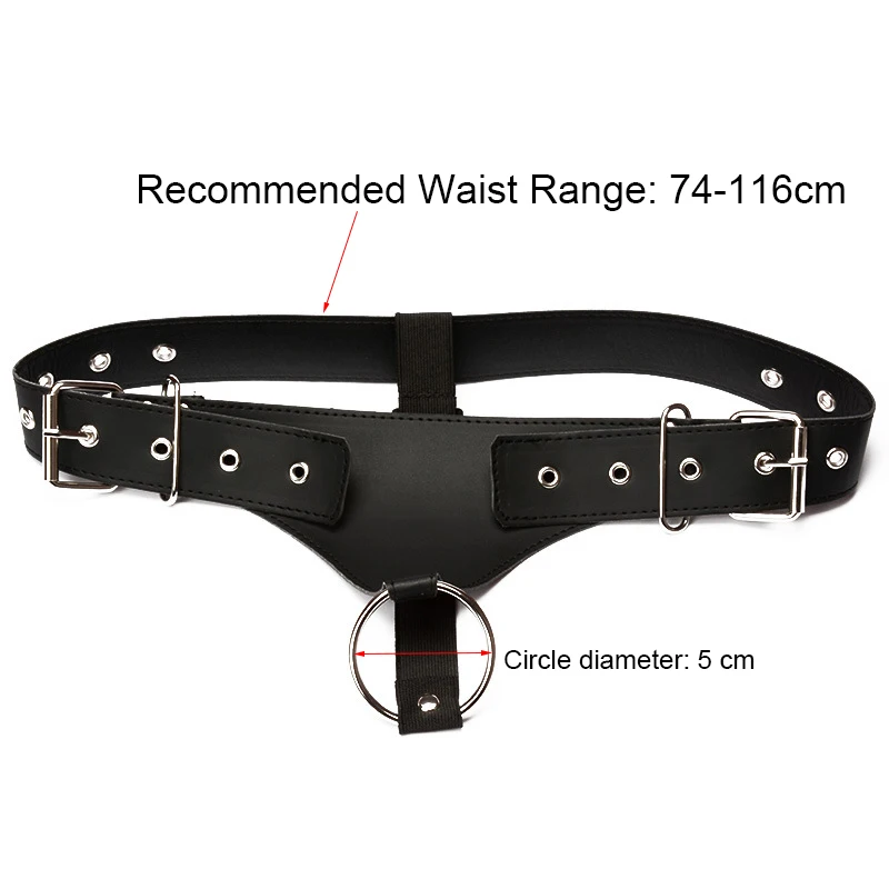 Leather Harness men panties sex belt with penis Cock Ring Male Chastity Belt Anal Plug Adult Sex Toys Open Crotch thong Lingerie