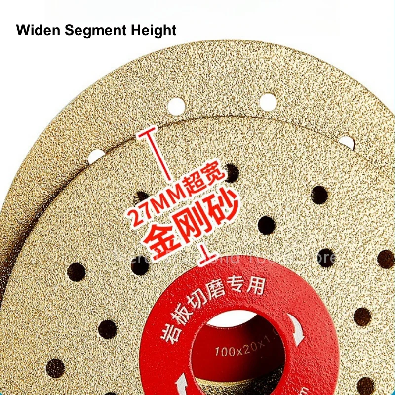 4 Inch Diamond Cutting Disc Angle Grinder Grinding Wheel Slab Ceramic Tiles Marble Porcelain Grinding Cutting Disc Blade Wheels