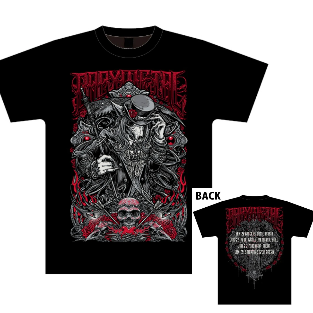 THE ONE TEE 2026 BABYMETAL Band T-Shirt Baumwolle Grafik-T-Shirt Herren Damen Sommer Streetwear – Detail 7
