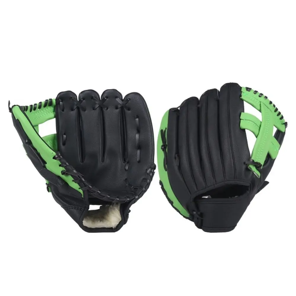 Anti-Slip Baseball Glove PU Leather 10.5/11.5/12.5in Softball Gloves Professional Thickened Batting Gloves Adults Children view 5