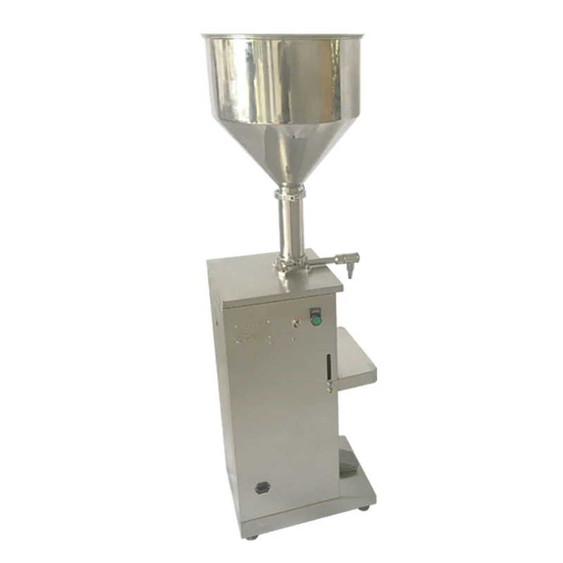 Vertical Dual Purpose Small Filling Machine High Precision Stainless Steel Equipment Food Production Beverage Stable Performance