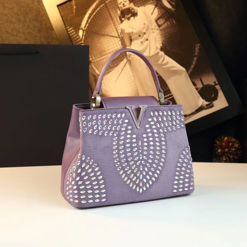Luxury Shopper Solid Color Commuter Bag For Women Elegant Leather Designer Paris Large Capacity Minimalist Diaper Bags