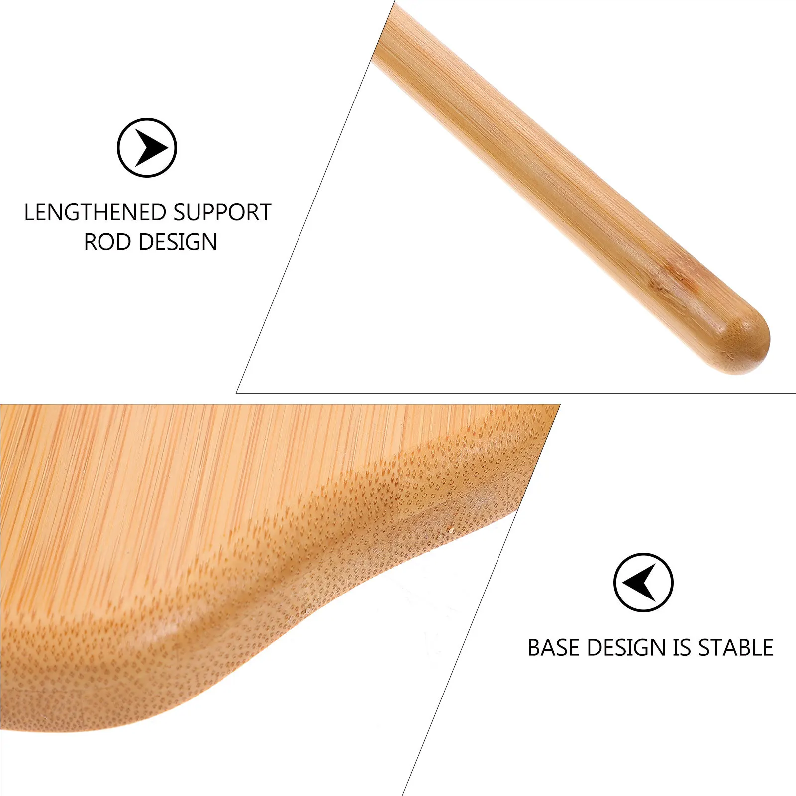 

Бамбуковый держатель для бумажных полотенец, вертикальная подставка для салфеток, кухонная стойка, органайзер для туалетных рулонов, вертикальный дизайн, простая сборка, экономия места