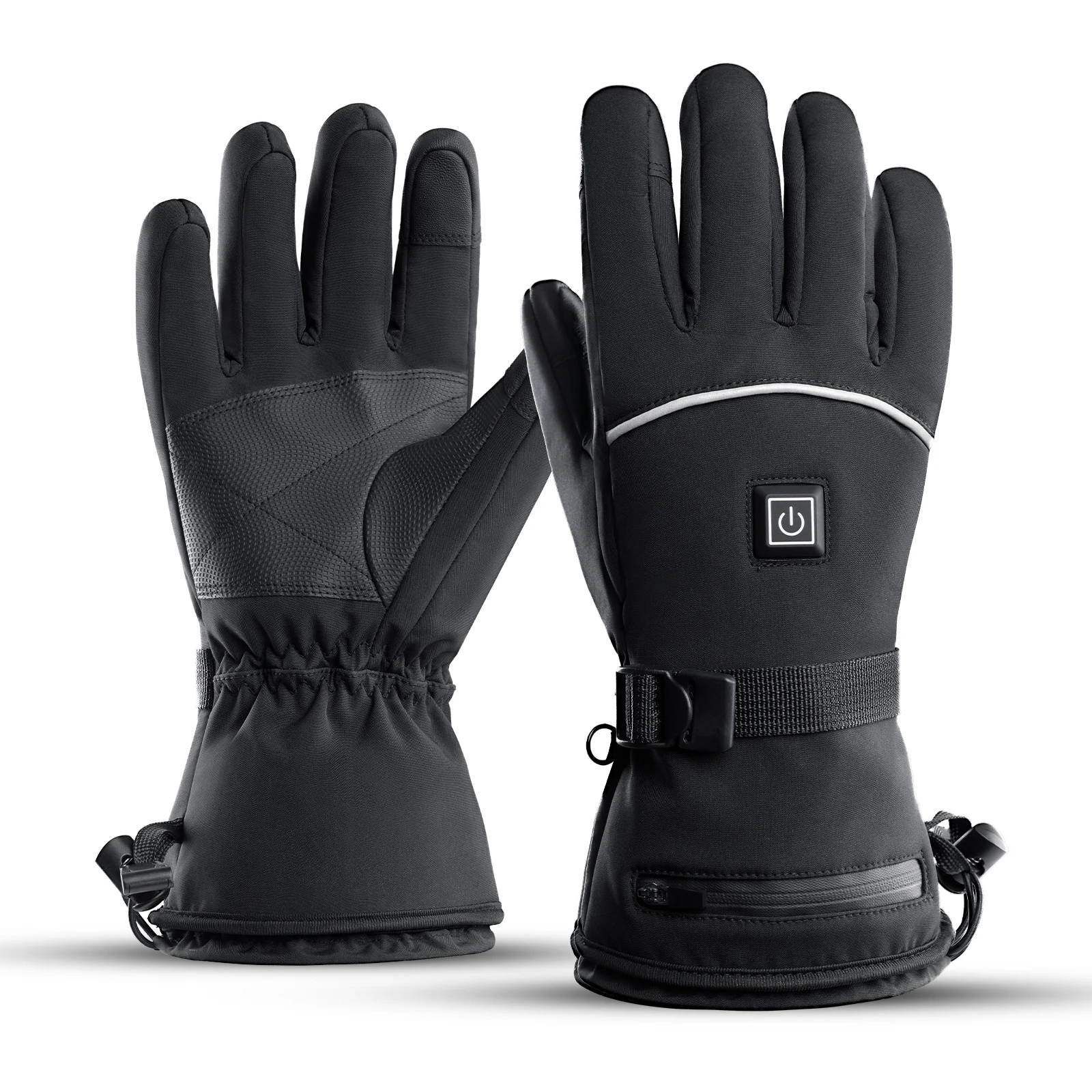 Gants Imperméables Rechargeables pour Ski, Snowboard, html, Pêche, Thermique, Électrique, Chaud, Hiver