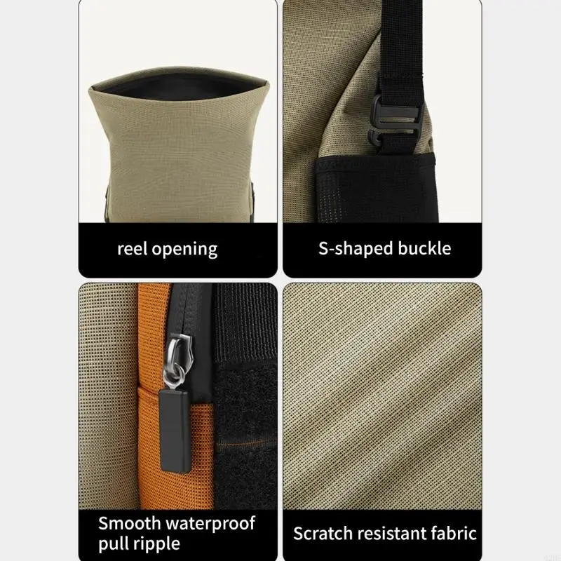  Bike Front Utility Pack for Home Storage and Day Use with Front Pocket for Small Item Carry for Local Shopping
