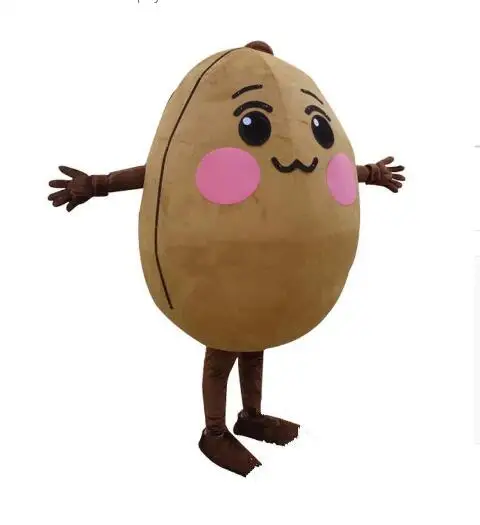 New Adult Cute Potato Mascot Costume Cosplay Mascotte Fancy Dress Character Carnival Christmas Celebration Mascot Costume