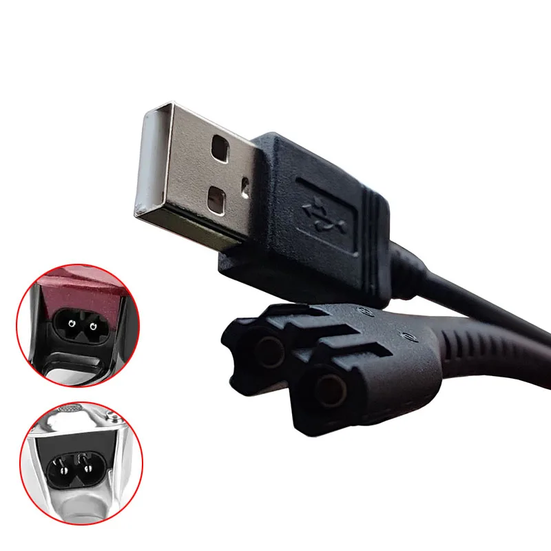 1/2M USB Charging Power Cable Charger For WAHL 8148 8164 8504 8171 1919 100 Year 5 Star Cordless Magic Hair Clipper Cord