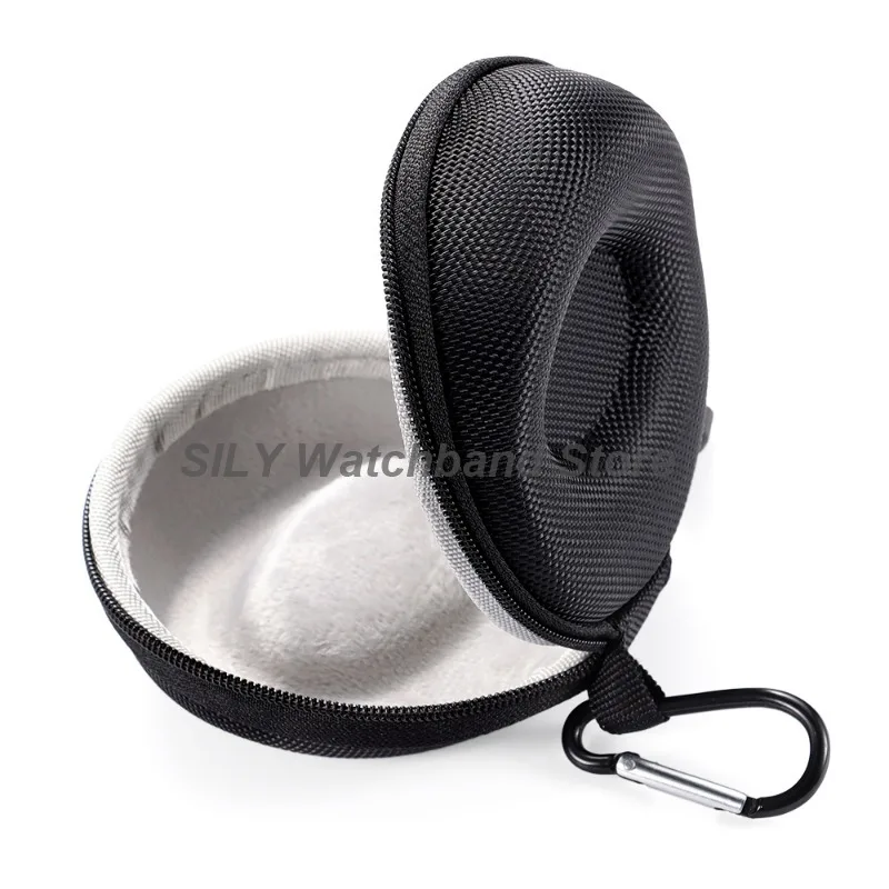 Portable EVA Single Watch Travel Cases Waterproof Watch Storage Organizer Box Watch Holder 1Pcs Smartwatches Zippered Container