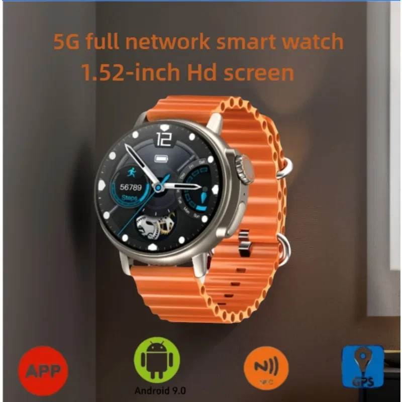 

X800 Ultra4G Android Смарт-часы 360*360 ЖК-дисплей с камерой 200 Вт Сердечный ритм GPS WIFI 4 ГБ + 128 ГБ Bluetooth Смарт-часы для мужчин и женщин