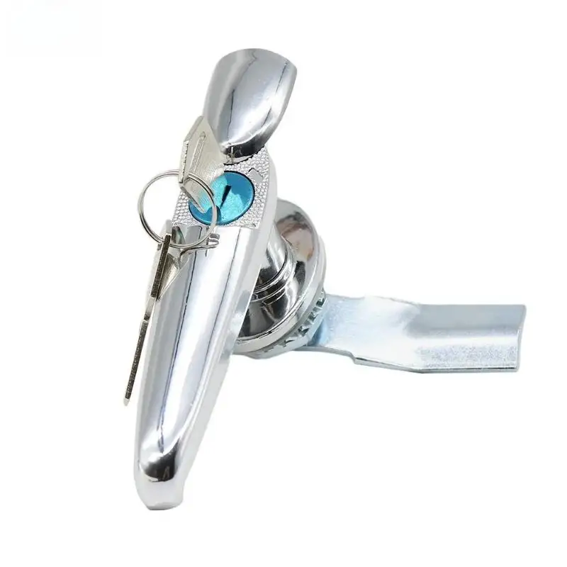 New MS308 3 Aluminum Alloy Handle Electric Cabinet Switch Distribution Box Lock Connecting Rod Safety Key Lock