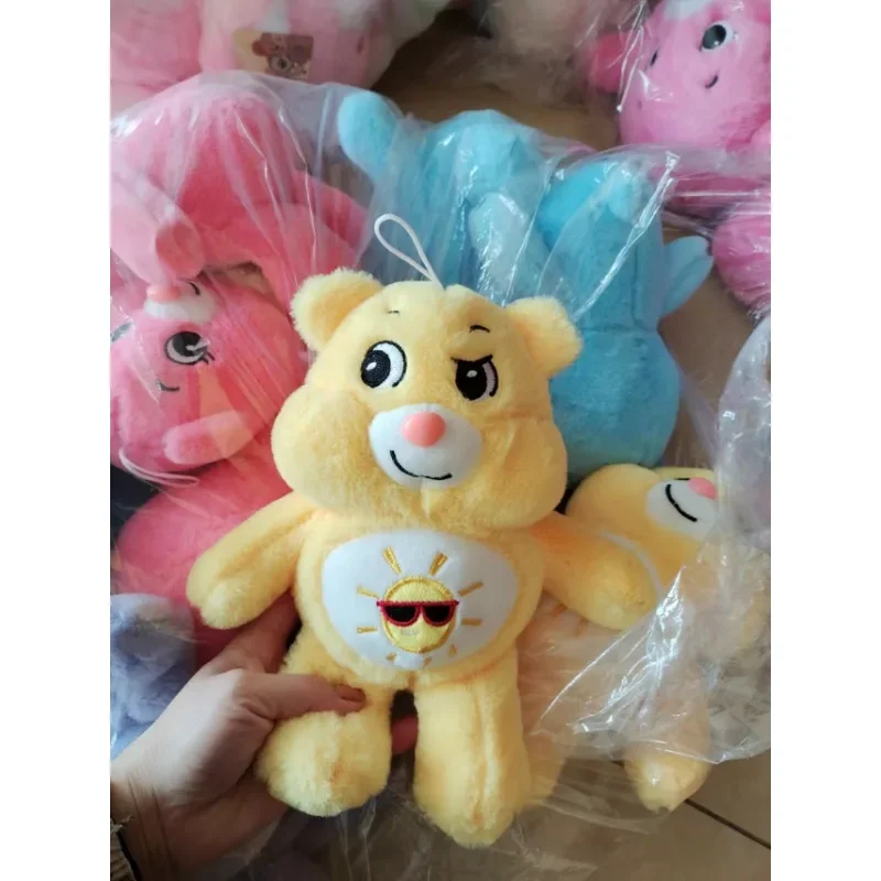 Miniso Care Bears Series Soft Plush Doll 27cm Kawaii Cute Anime Peripheral Plush Toy Children Birthday Gift