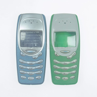 HKFASTEL 3315 Housing For 3315 Phone Front Back Battery Door Cover Case + Keypad Parts