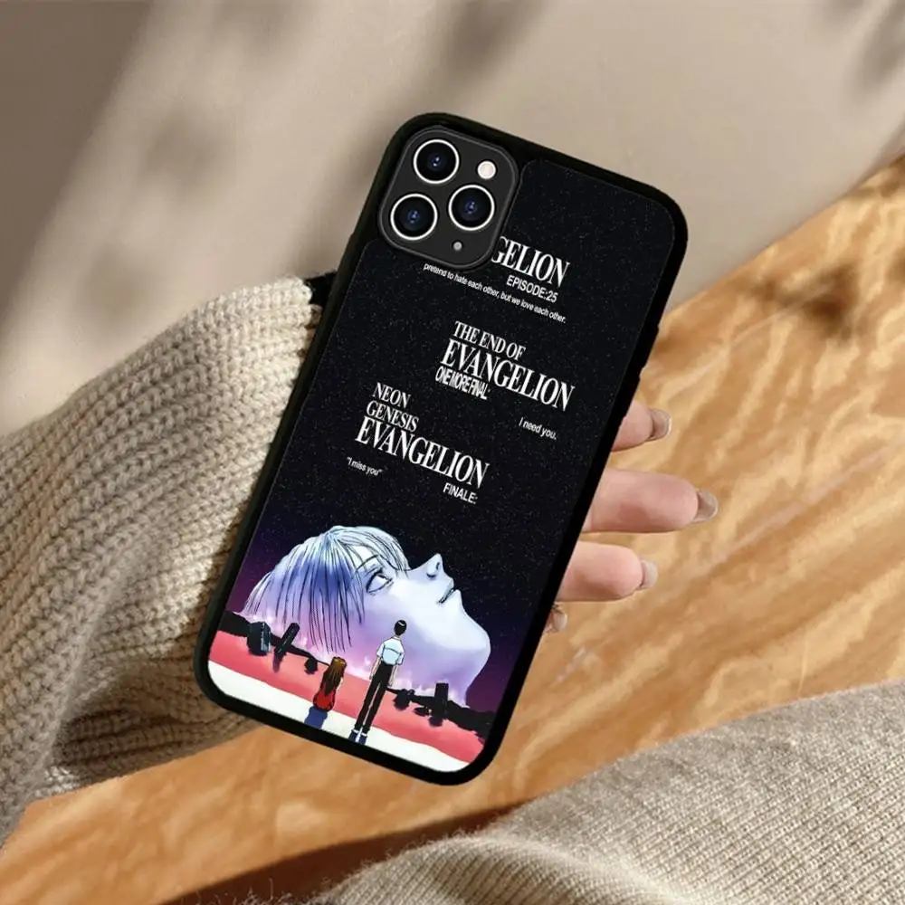 N-Neon G-Genesis Evangelion PC+TPU Shockproof Protective Phone Case For iPhone17 14 15 16 Pro max 13 12 11 17 Air view 3