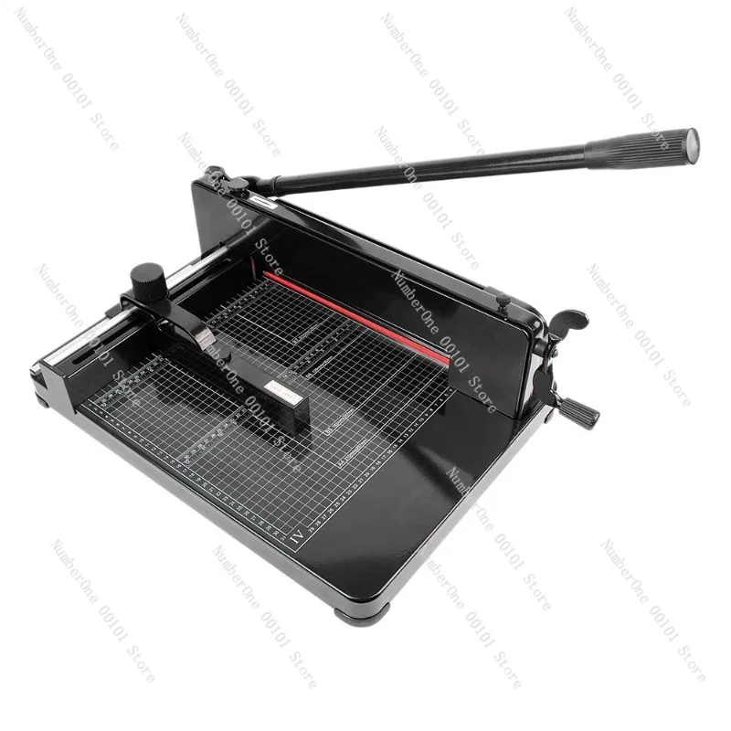 Heavy Duty A3 Paper Cutter Guillotine Trimmer Thick Stack Cutting Machine Office Desktop Card Photo Label Craft Coupon Document