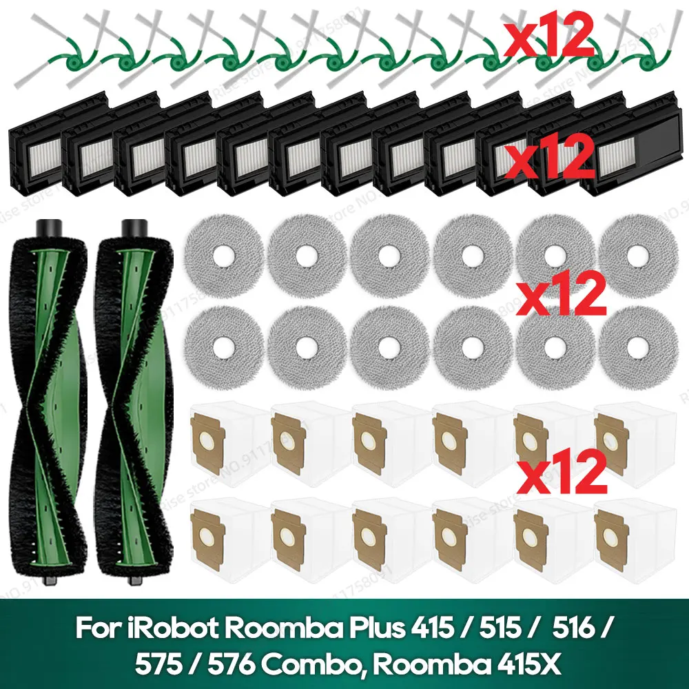 �y�Z�[�����ziRobot Roomba Plus 415 / 515 / 516 / 575 / 576 Combo�ARoomba 415X�X�y�A�p�[�c�A���C���u���V�A�t�B���^�[�A���b�v�p�b�h�A�_�X�g�o�b�O�ɑΉ�