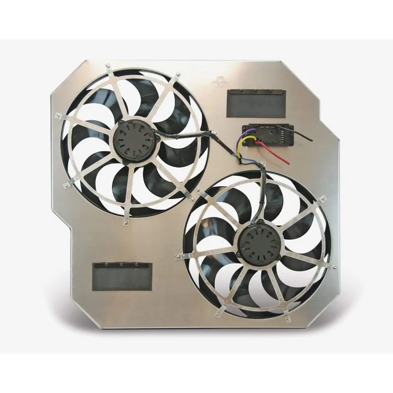 

Direct-Fit Dual Electric Fan for 2003-2009 Ram Diesel Trucks (264 / 104641)