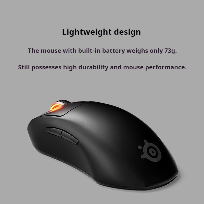 Prime Mini-Funkmaus, ergonomisch, leicht, Truemove-Luftsensor, langlebige Ausdauer, Quantum 2.0, PC-Material, PTFE-Fußpolster