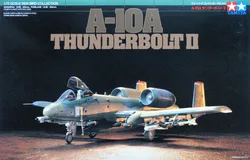 Tamiya 60744 1/72 Scale Model Aircraft Kit USAF A-10 Thunderbolt II Warthog