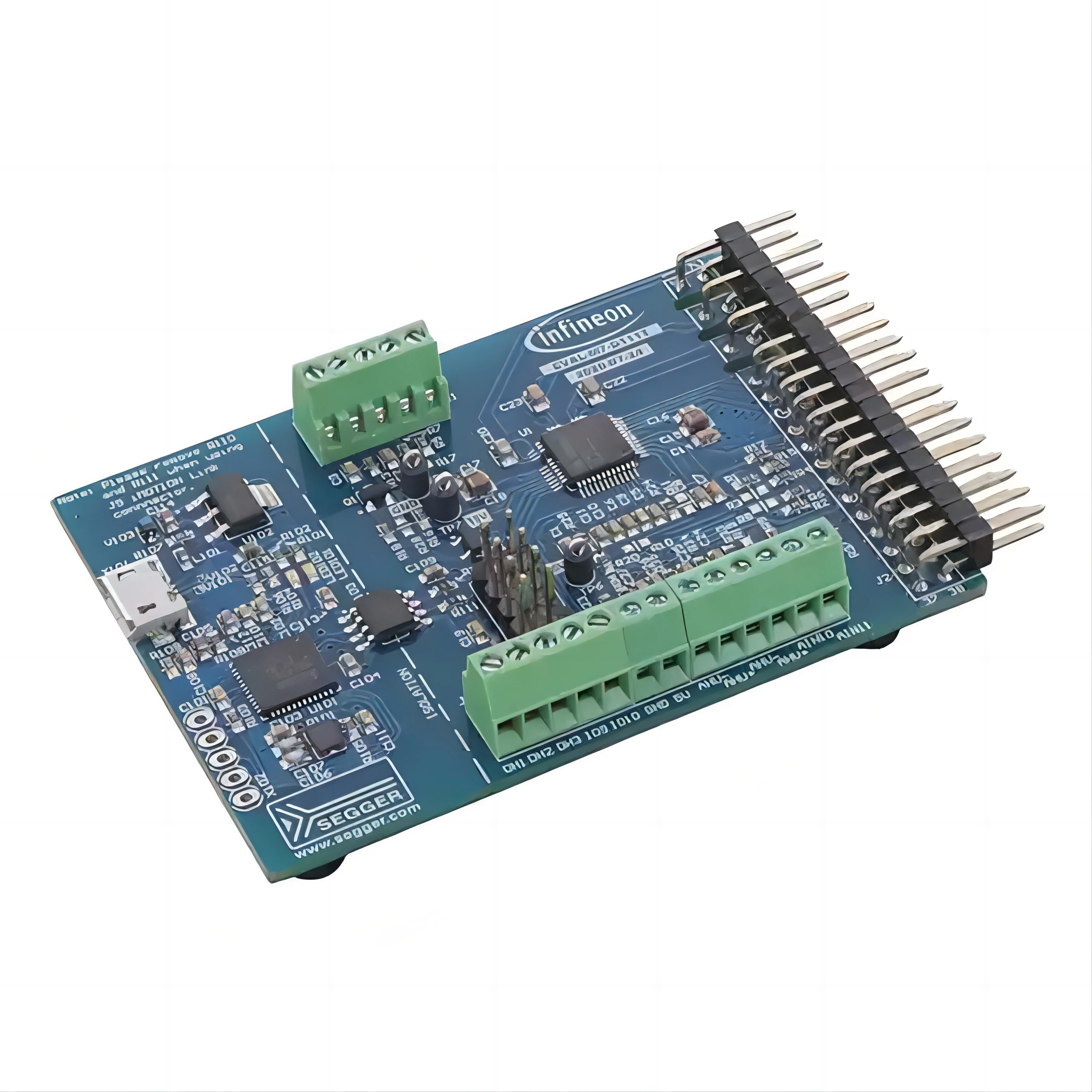 INFINEON EVALM7D111TTOBO1 Evaluation Board, IMD111T-6F040, 3 Phase BLDC/PMSM Controller, Power Management, Motor Control