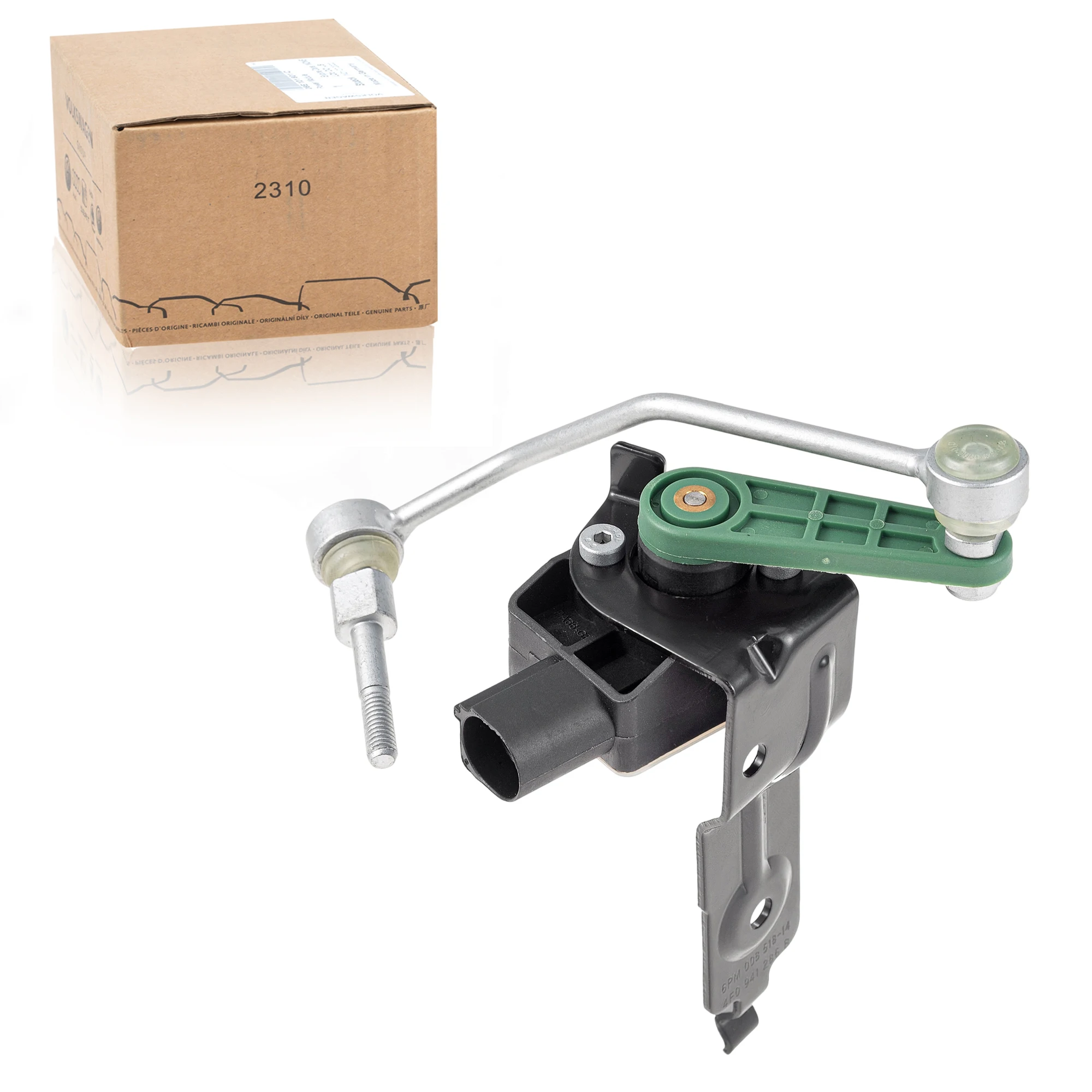 

Genuine Front Right Headlight Level Sensor 4F0941286B For AUDI A6 Allroad C6/C7 2006-14,A6 C6 2004-11,A6 C6 Avant 2004-11