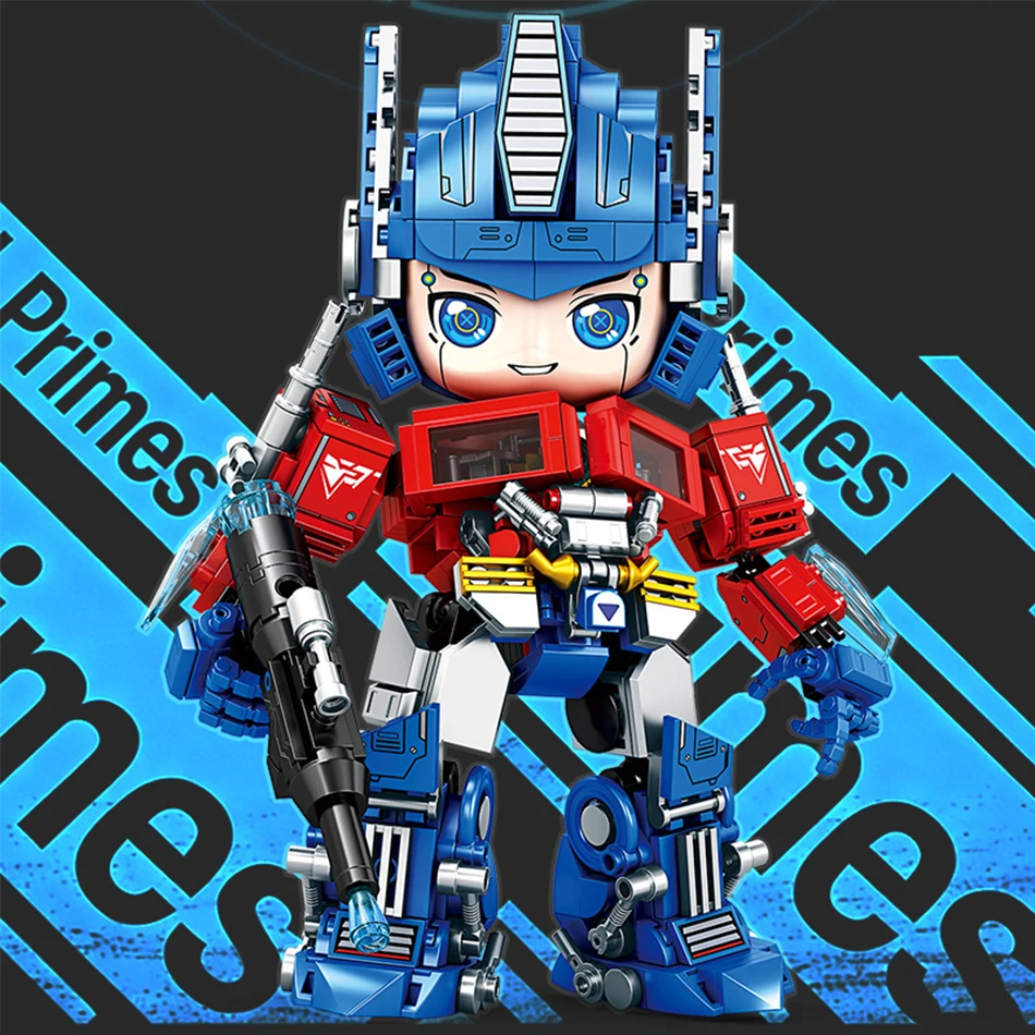 MOC Technical Mecha Robot Building Blocks Educational DIY Assembly Kit For Kids Mech Warrior Model Toy Gifts Desktop Home Decor