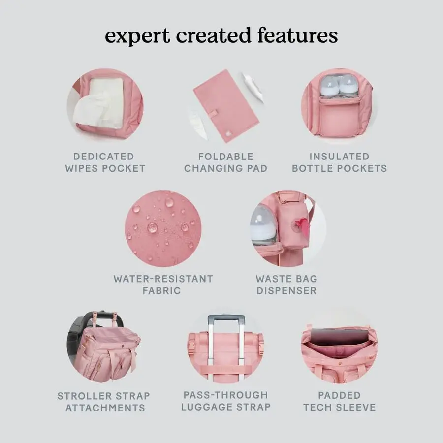 Borsa per pannolini Tote Weekender Hug Signature