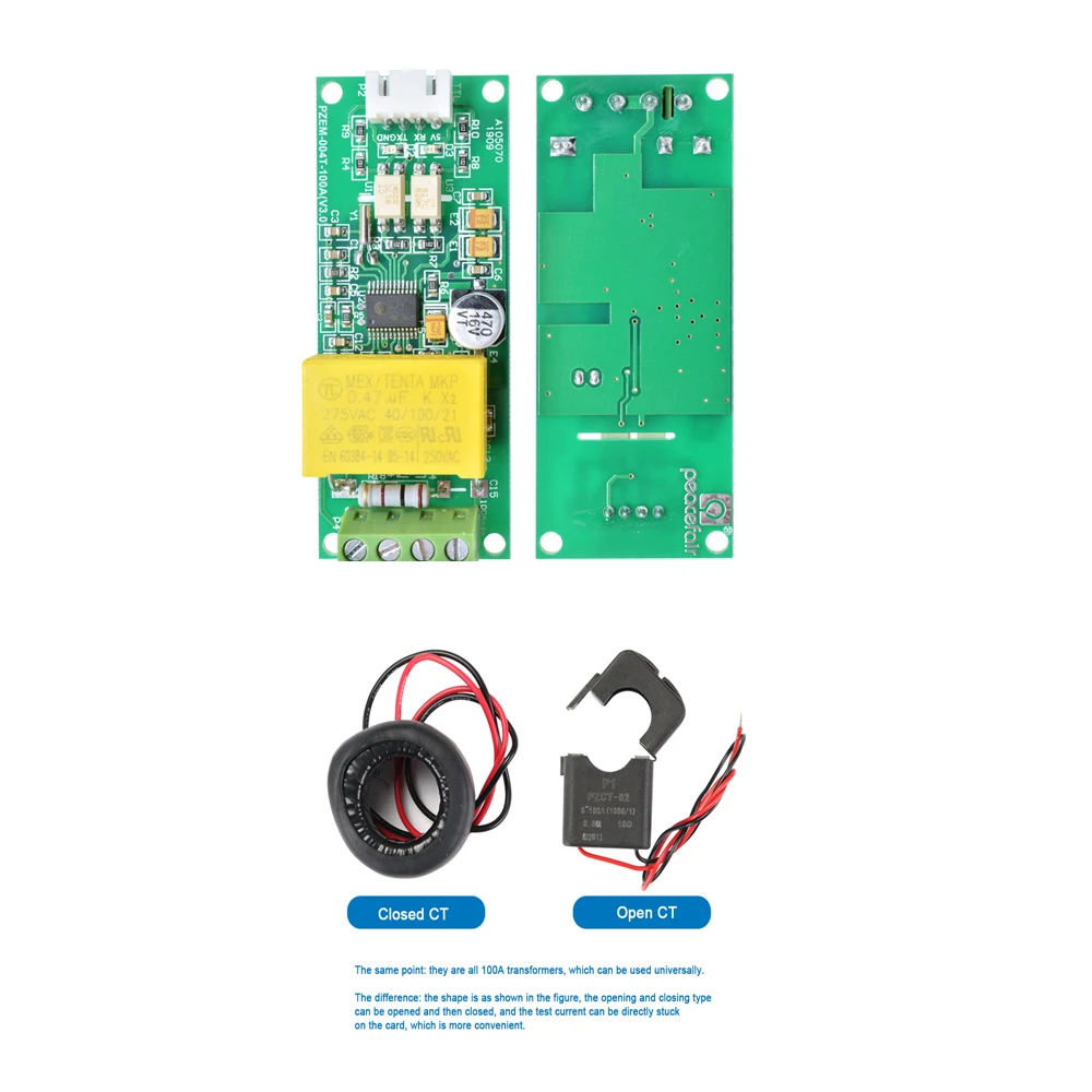 medidor-multifuncional-digital-para-arduino-power-volt-amp-ttl-modulo-de-teste-atual-pzem-004t-com-bobina-0-100a-80-260v