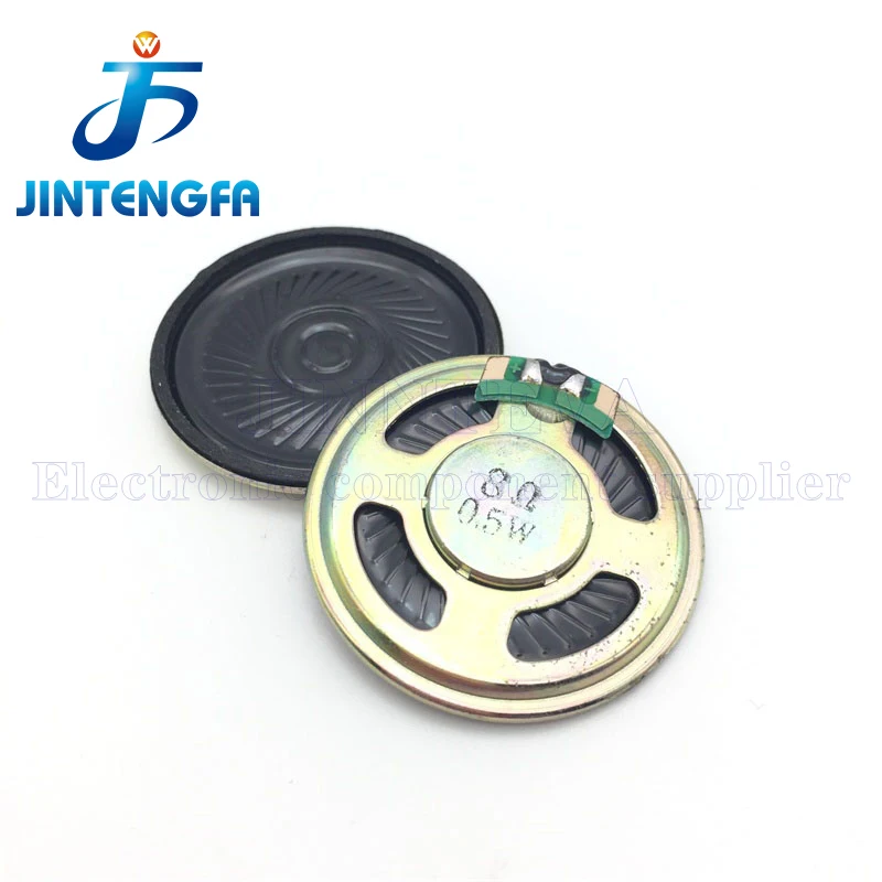 

10PCS 0.5W 8R 50mm Speaker Horn 8ohm 8Ω 0.5Watt Horn Speaker Diameter 5CM Thickness 7mm PC Computer Motherboard Diy Speaker kit
