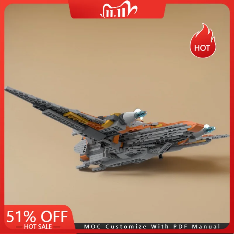 

489 шт., модель штурмового истребителя со звездами, строительные блоки, кирпичи, сделай сам, креативная сборка, развивающие игрушки, подарки на день рождения, Рождество