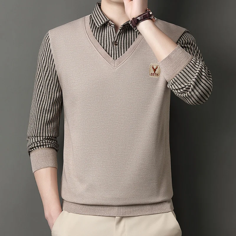 Jersey de lana térmico para hombre – Militar estilo invernal y grueso - imagen 3