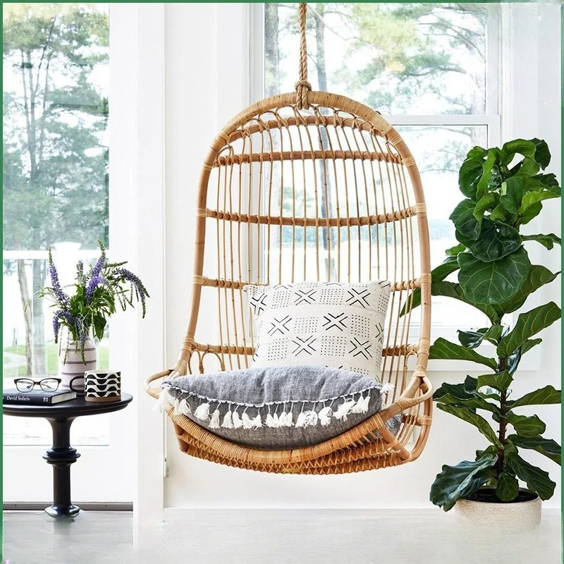 الترفيه B & B منتجع الرياح صحيح الروطان كرسي معلق كسول شرفة غرفة نوم كرسي الروطان كرسي متأرجح غرفة المعيشة قفص العصافير سوينغ