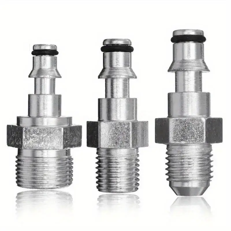 3pcs/set Sprayer Adapter Quick Release Pressure Washer Tool Hose Fit M14 M22 for Lavor Hose Fitting Accessory