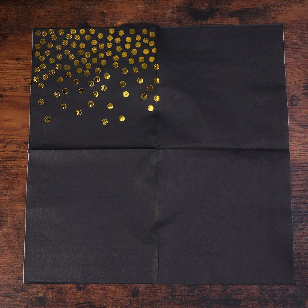 

20Pcs Disposable Tissue Napkin Dots Pattern Eco Friendly Dinner Party Paper Napkins for Wedding Birthday Baby Shower Festival