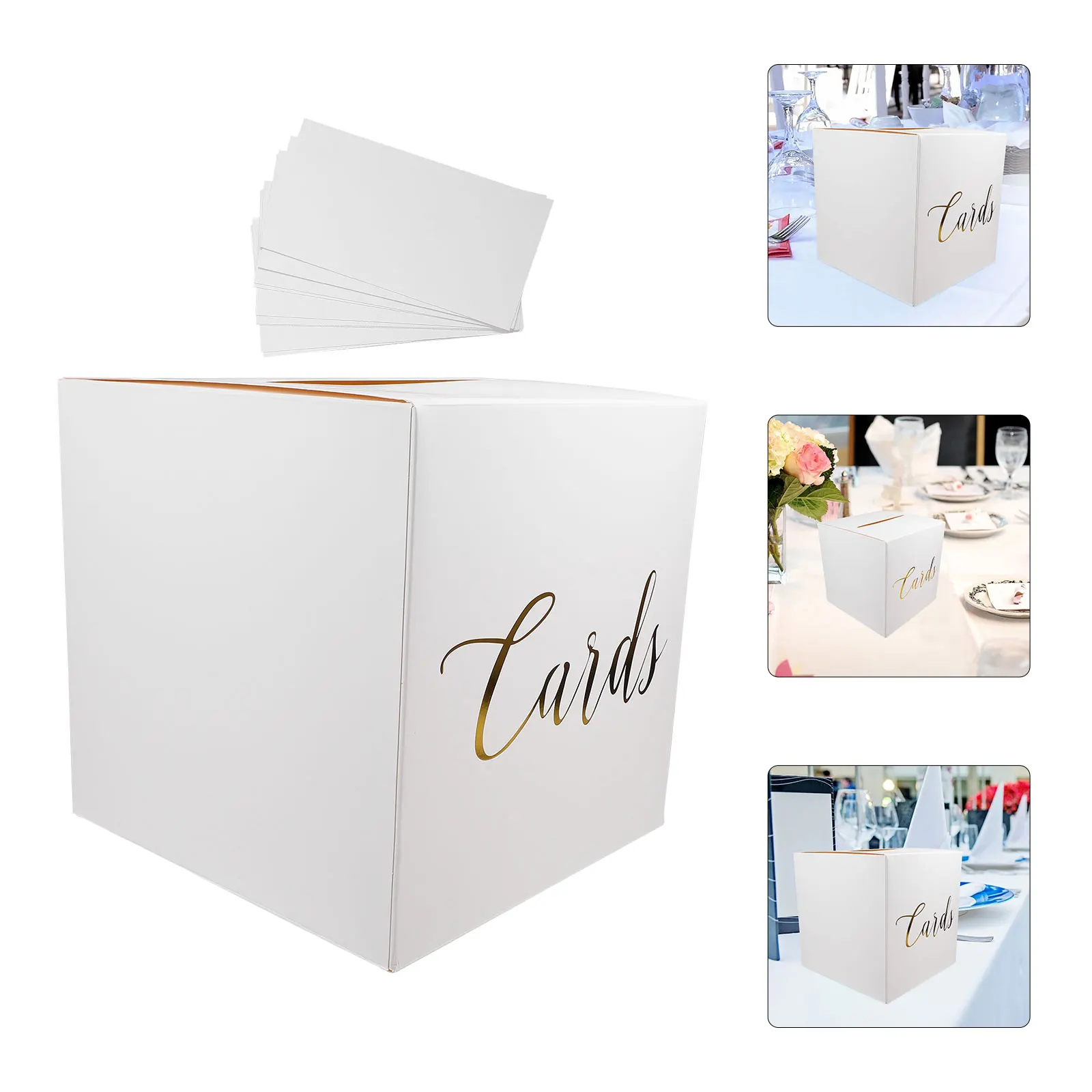 

Wedding Card Box Decorations for Greeting Keeper Ceremony Boxes Holder Balloon Aisle