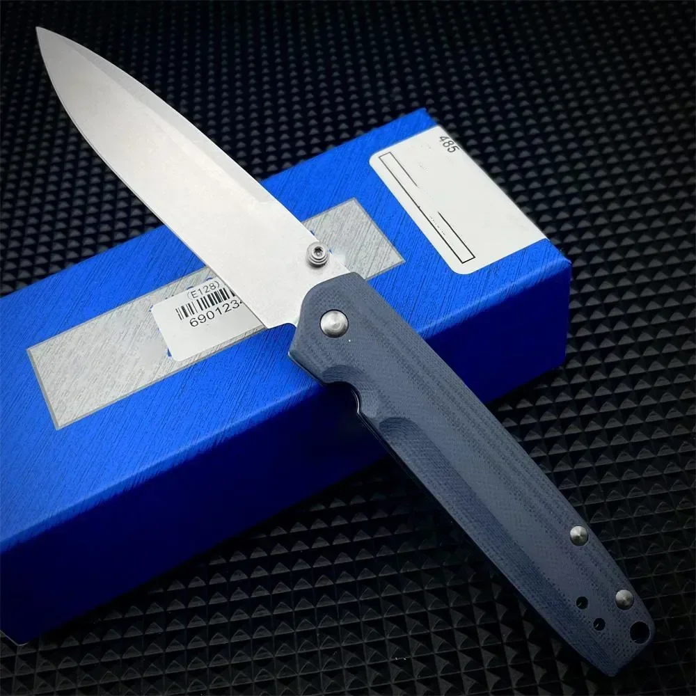 المحمولة BM 485 خادم سكين جيب قابل للطي M390 شفرة فولاذية في الهواء الطلق التخييم التنزه بقاء سكين صيد EDC أداة هدية