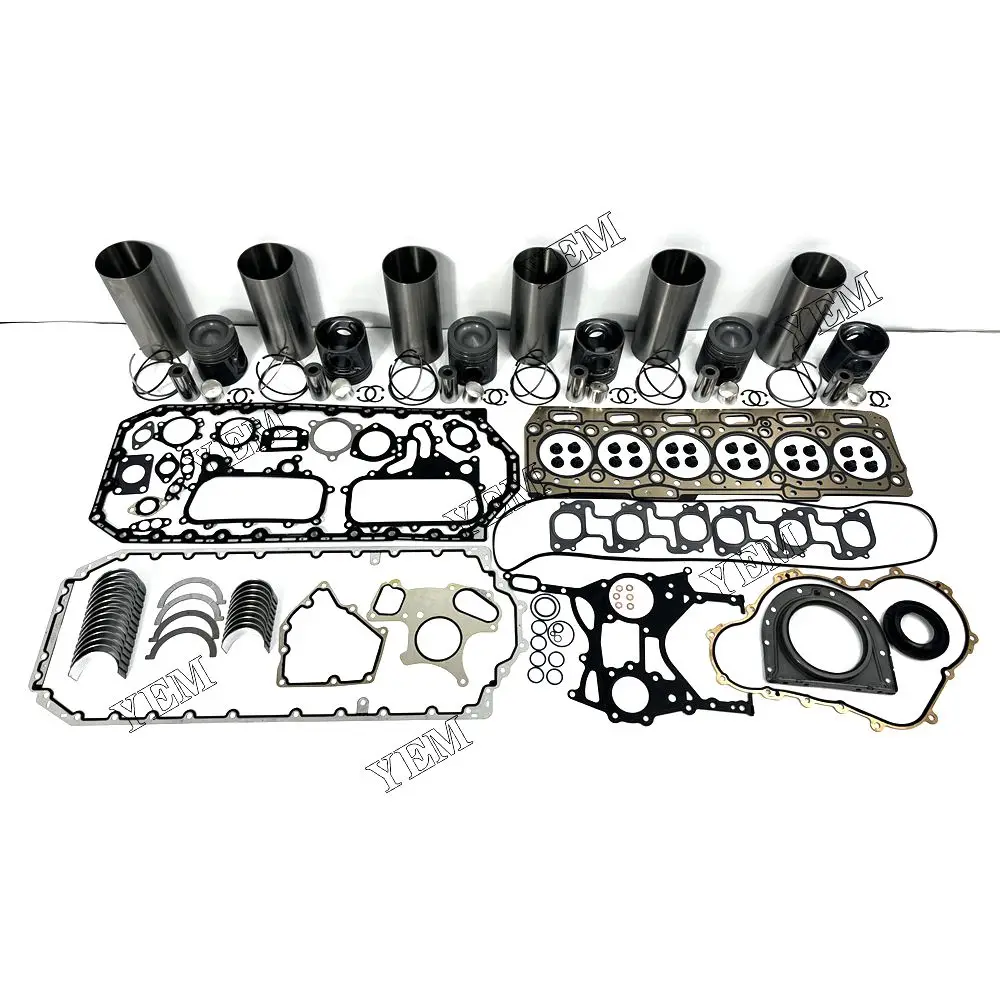 C6.6CR Overhaul Kit Cylinder Liner Kit With Bearings, Gaskets, And Other Wearable Parts. For Caterpillar Forklift Engine.