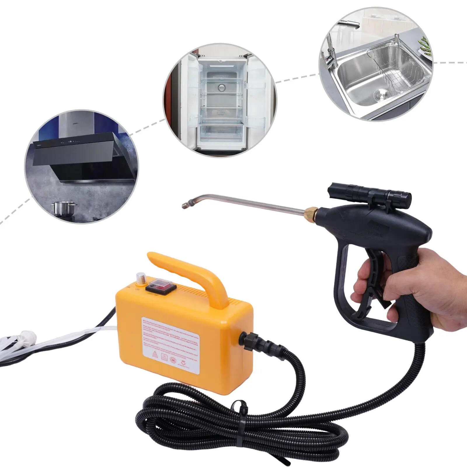 

Wholesale 110V 220v kitchen spot cleaner dry and wet steam continuously adjustable portable steam cleaner machine