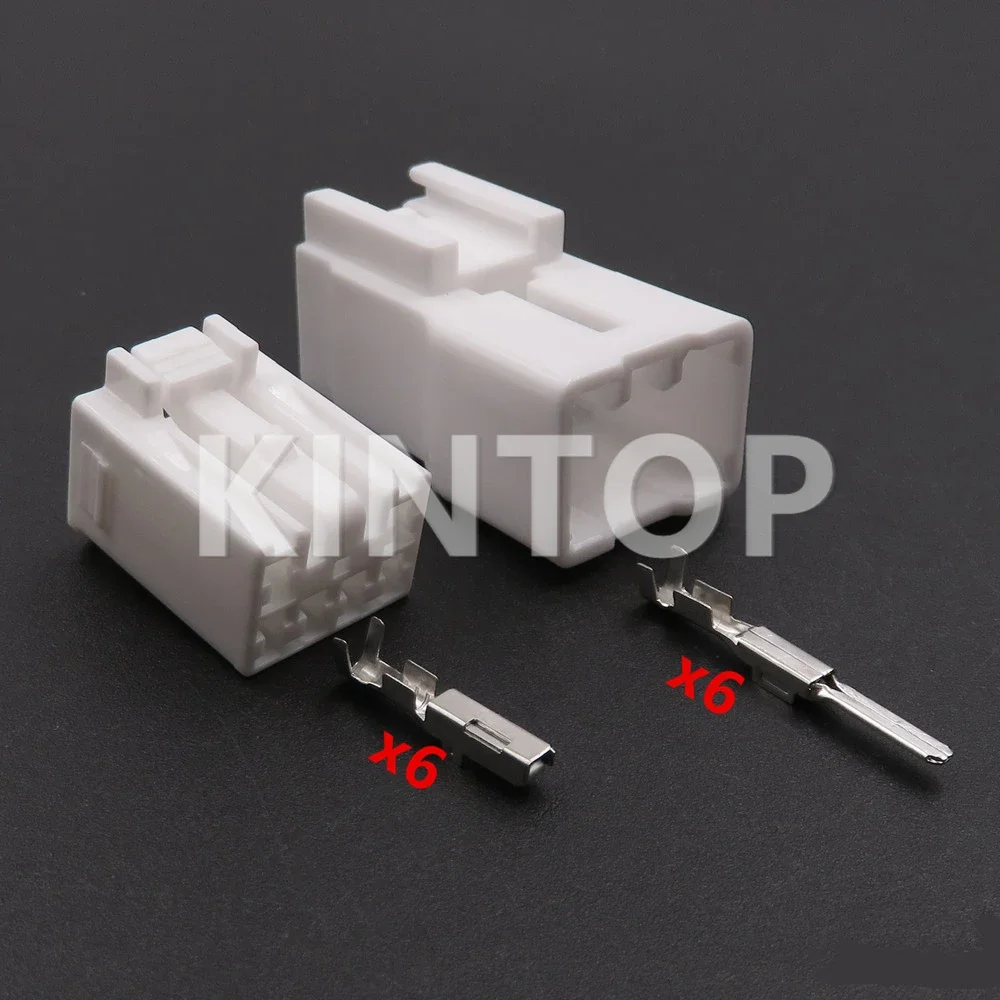 1 Set 6 Pins MG641047 MG651044 7283-1060 Car CD Multimedia Host Power Speaker Unsealed Socket AC Assembly For Toyota - Detail 1