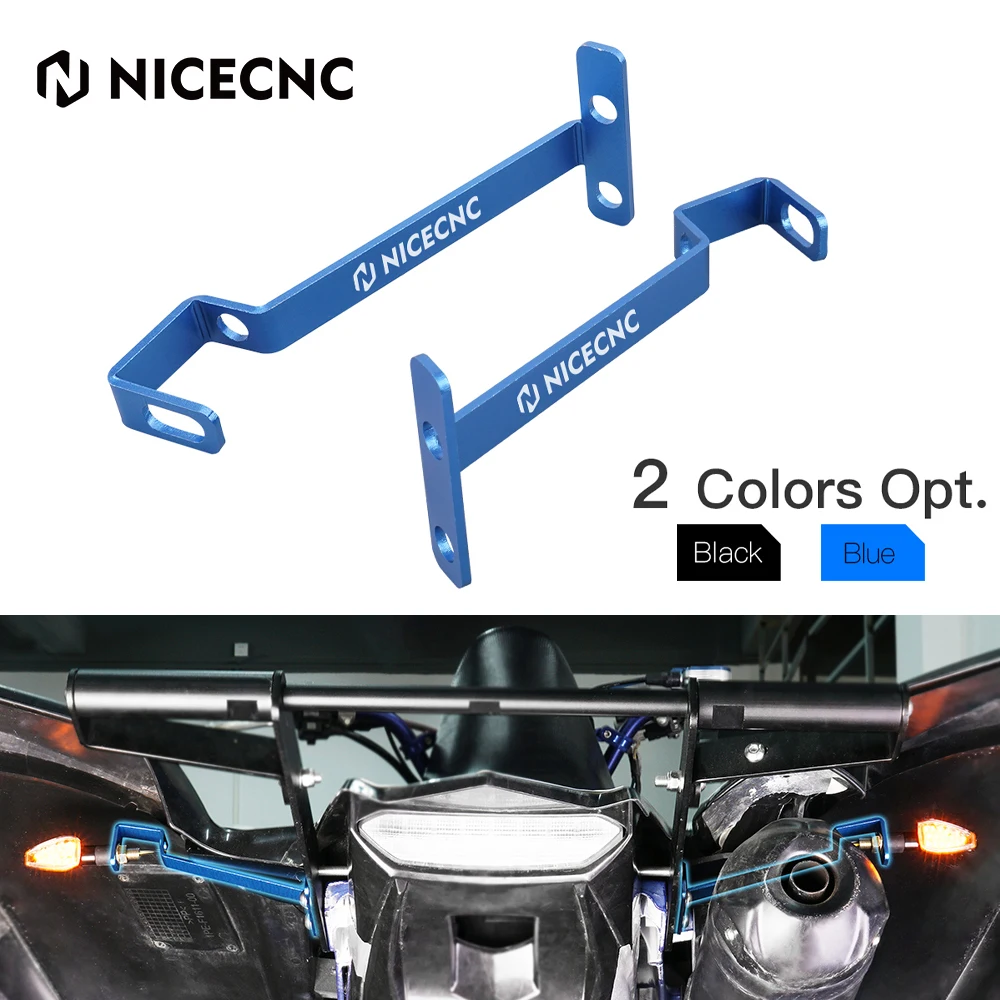 

NICECNC For Raptor 700 Rear Turn Signal Light Mount Bracket Holder For Yamaha RAPTOR 700 700R YFM700 YFM700R 2013-2024 2019