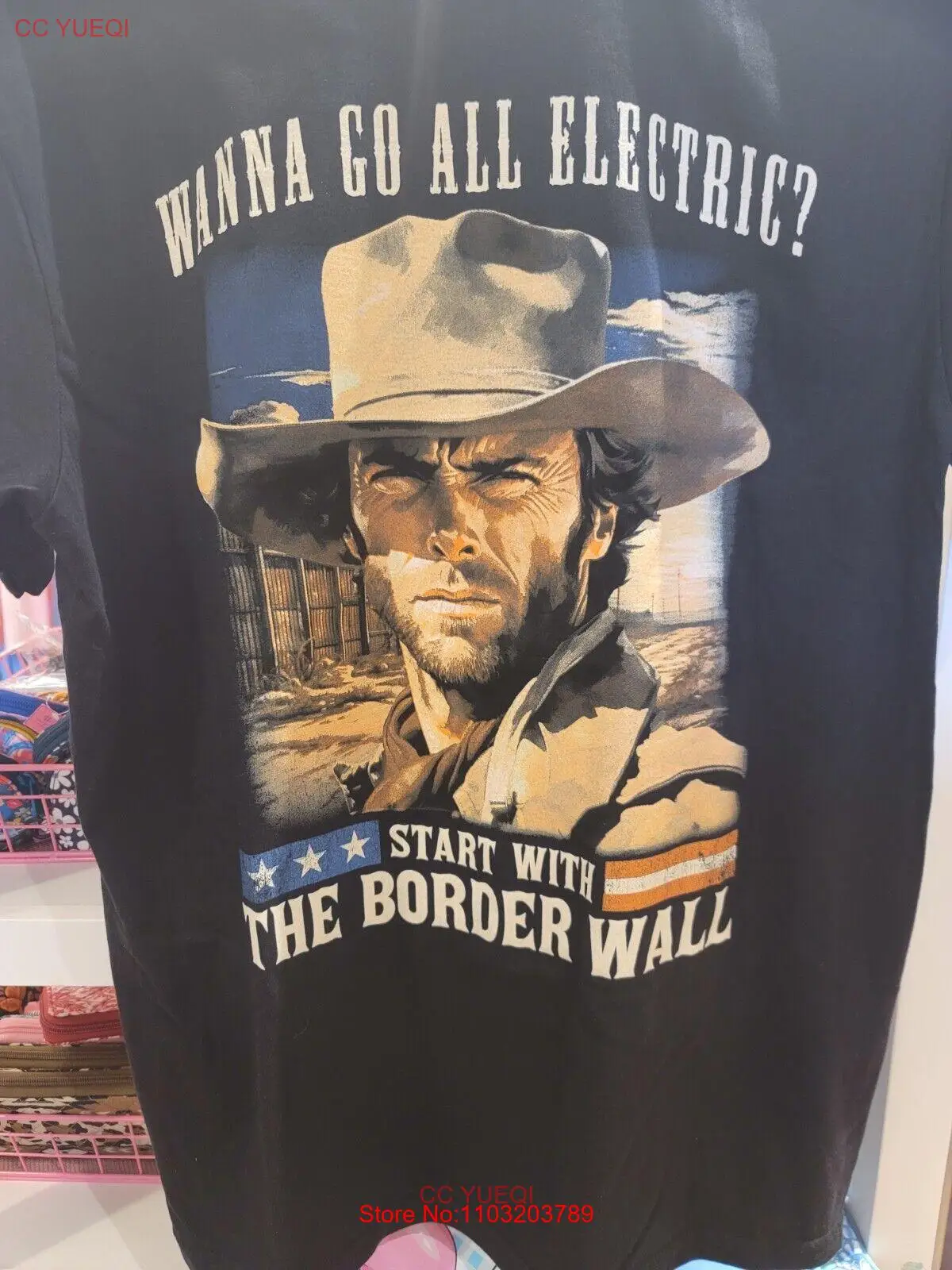 Новая электрическая настенная футболка Eastwood want GO ALL ELECTRIC