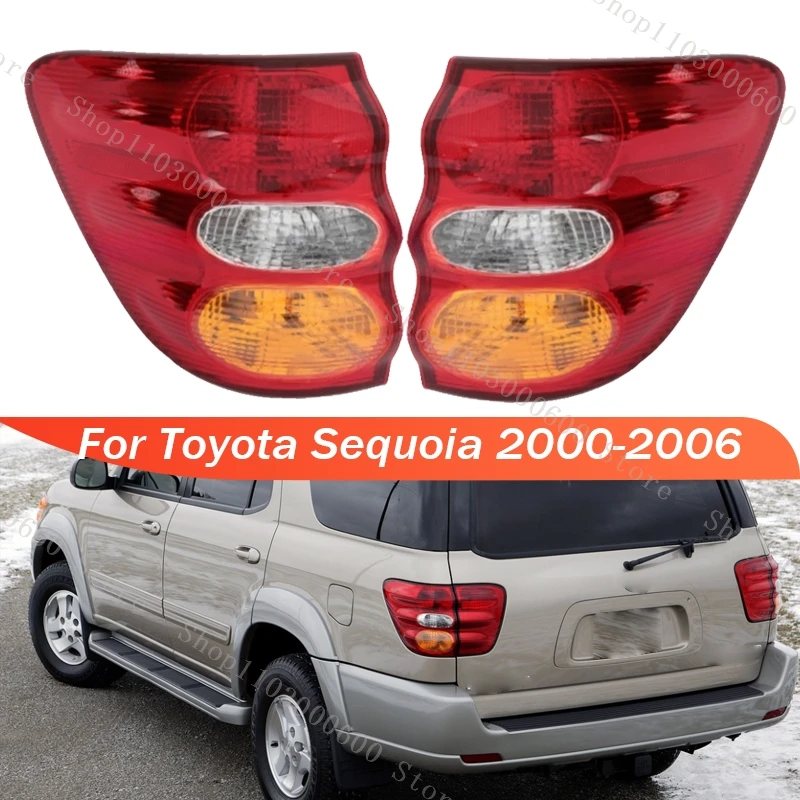 

Для Toyota Sequoia 2000 2001 2002 2003 2004 2005 2006, задний фонарь, стоп-сигнал, предупреждающая фара, крышка заднего фонаря