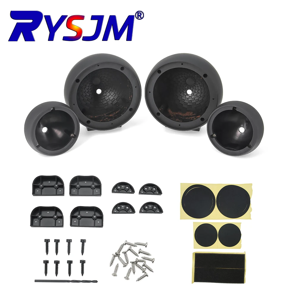 2pcs Car Speaker Holde Car Mid-to-high-range Speakers Boxes Shell Bracket Modified Holder Bracket Shell Horn Auto Parts