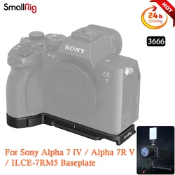 SmallRig Baseplate for Sony Alpha 7R V/Alpha 7 IV / ILCE-7RM5 Plate Compatible With Arca Tripod 3666 A7R5 A7M4 A7IV Baseplate