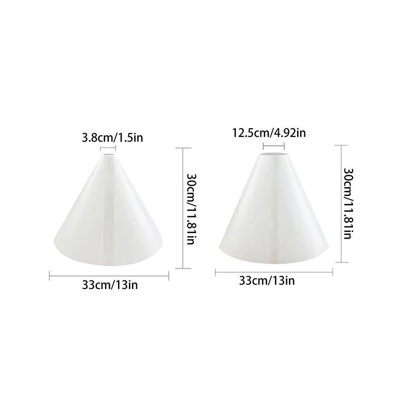 Conical Diffuser Photography Props Light Softbox Portable Assembly Prop For Jewelry Product Spotlight Studio Kit