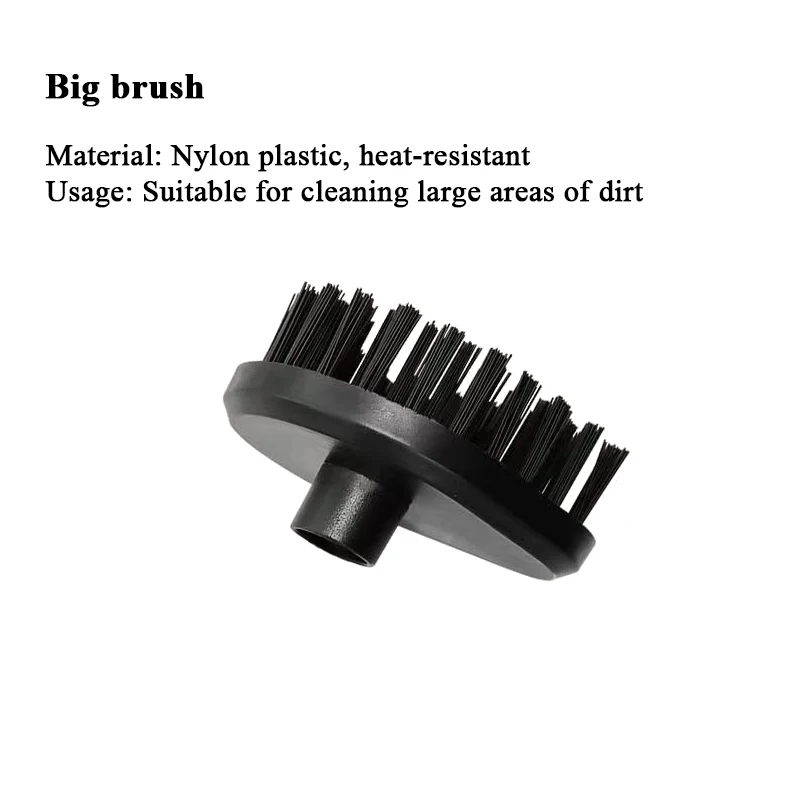 Steam Cleaning Brush Nylon Brush For ZK-02 QX-G QX-Q3 Steam Mop Head Replacement Parts Steam Cleaner Parts Home Appliance