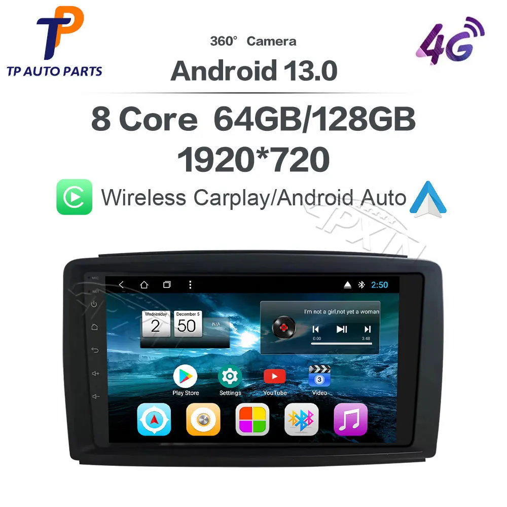 

Car Radio For Mercedes Benz Smart Fortwo 2016-2021 Multimedia Player Auto Wireless Carplay Touch Screen GPS Navigation 4G Unit