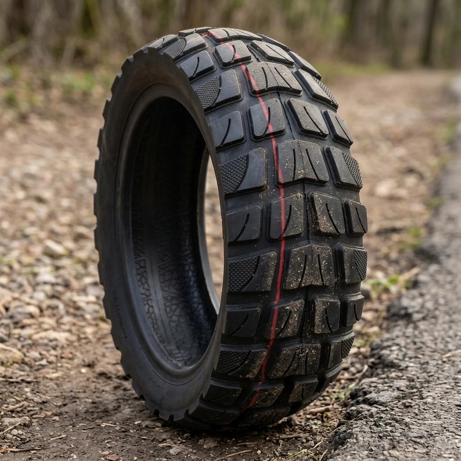 Take Your Off Road Adventures to the Next Level with 10 Inch Off Road Tubeless Tire for KUGOO PRO Electric Scooter