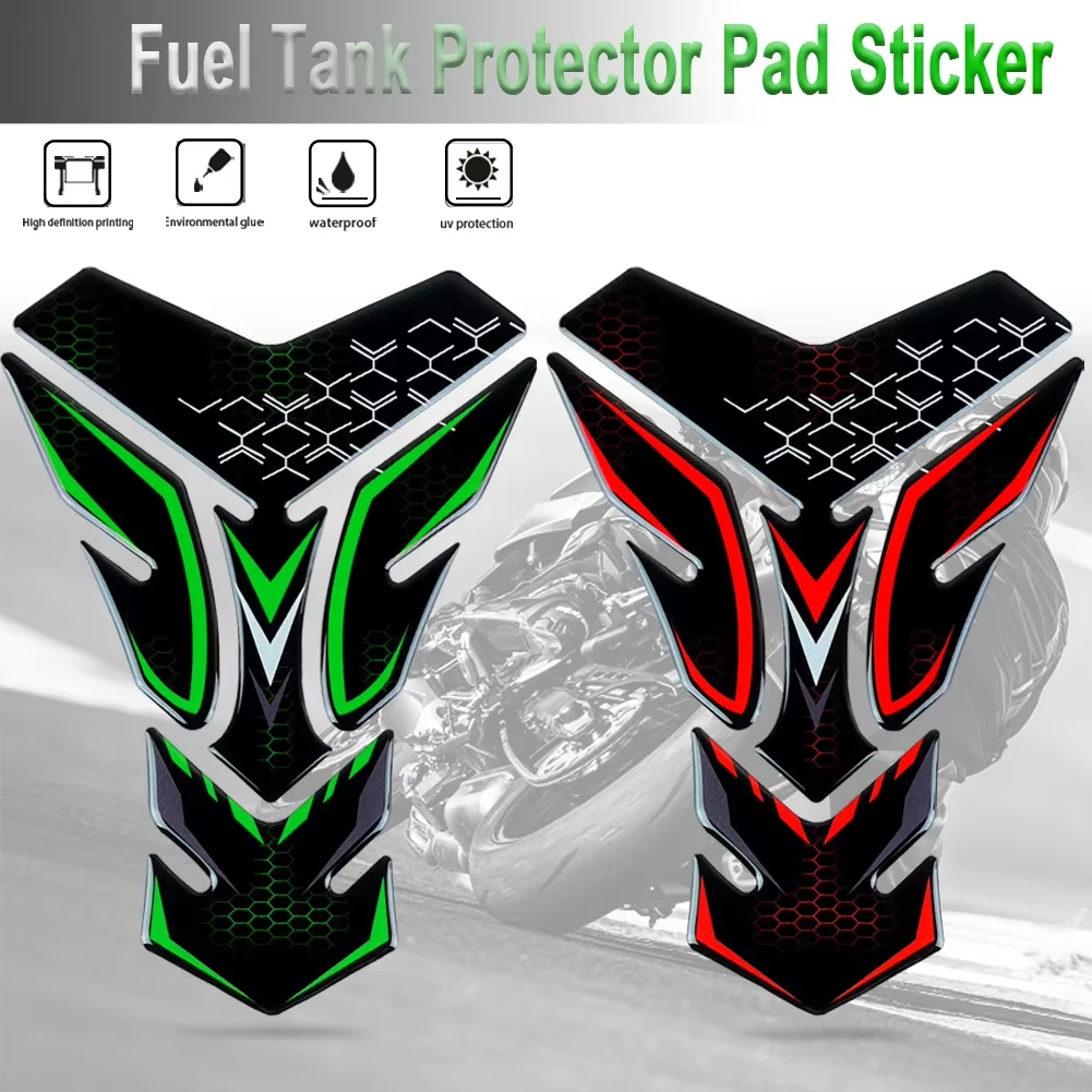 Motorcycle Tank Sticker Gas Cap Protect Decal Accessori For Z900 Z1000 NINJA H2R Versys 650 Honda Benelli Ducati